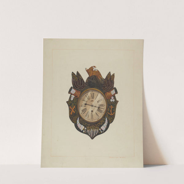 Eight Day Marine Clock by Edward L. Loper