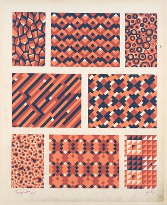 Eight geometric compositions