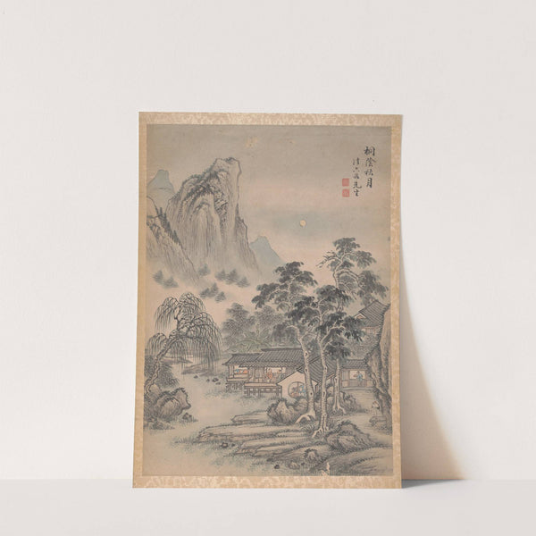Eight landscapes Pl.2 (1699) by Lu Han