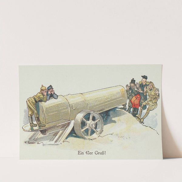 Ein 42er Gruß! (1914-1915) by Fritz Gareis jr.