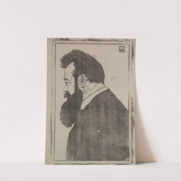 Ein Bildnis des Malers Ferdinand Hodler (1904-1922) by Emil Orlik