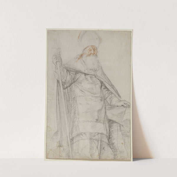 Ein Bischof in vollem Ornat by Peter Paul Rubens