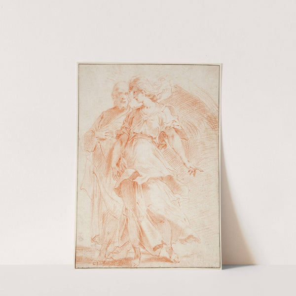 Ein Engel führt Petrus aus dem Gefängnis (ca 1590) by Giuseppe Cesari