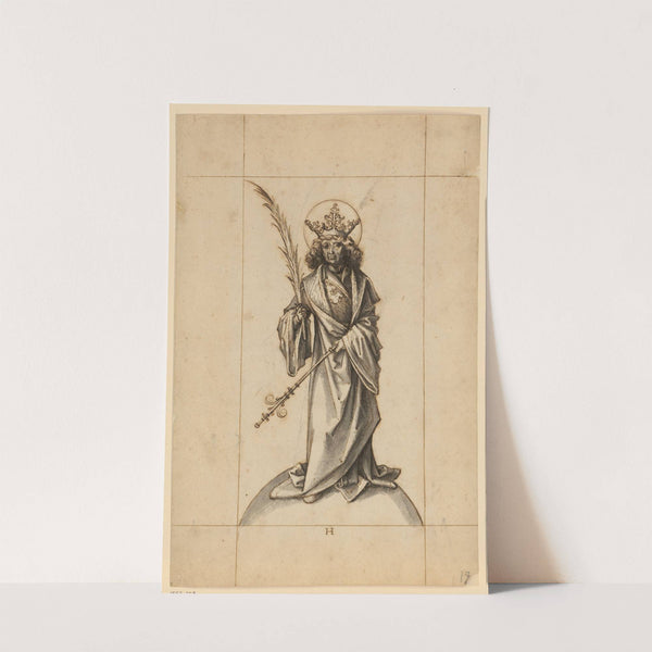 Ein hl. König (als Märtyrer) by Hans Holbein The Elder