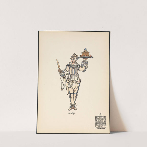 Ein Koch by Ernst Stern