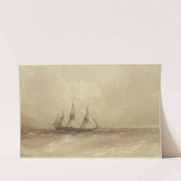 Ein Segelschiff auf hoher See by Ivan Ayvazovsky