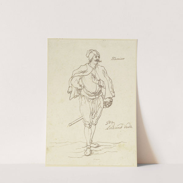 Ein Slavonier by Georg Philipp Rugendas the Elder