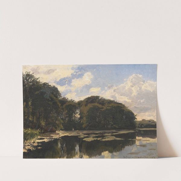 Ein stiller Teich by Godfred Christensen