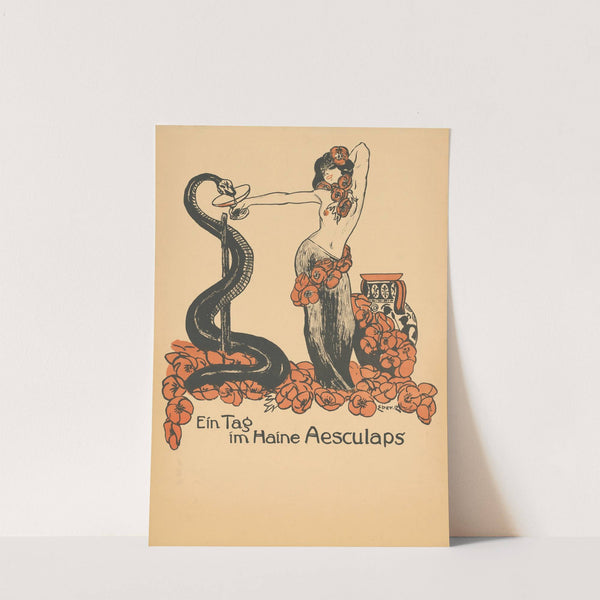 Ein Tag im Haine Aesculaps. Münchner Faschingsfest (1912) by Elk Eber