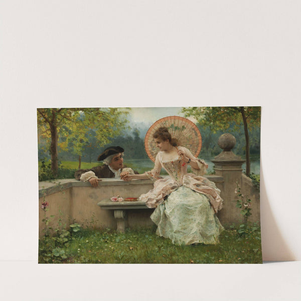 Ein verliebtes Gespräch im Park by Federico Andreotti