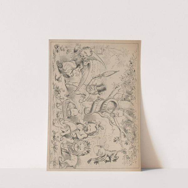 Ein Vorschlag zur Budget-Debatte (1881) by Theodor Zasche