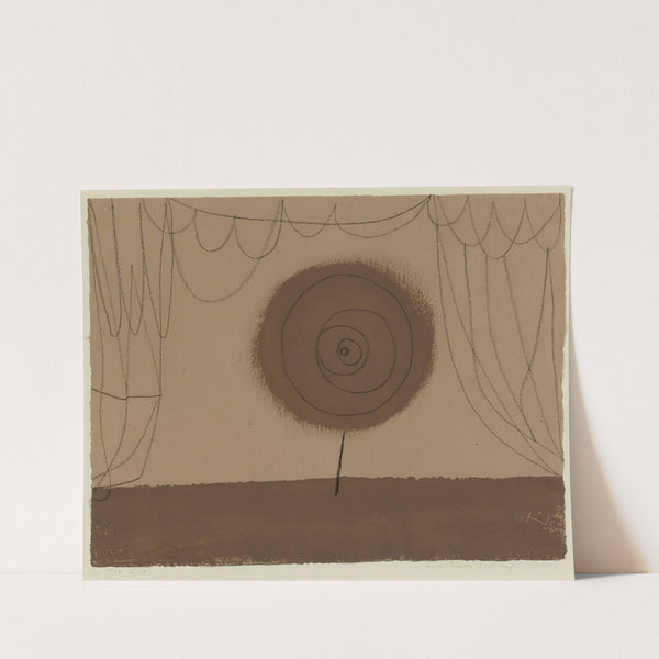 Eine Blume Tritt Auf (A Flower Performs) by Paul Klee