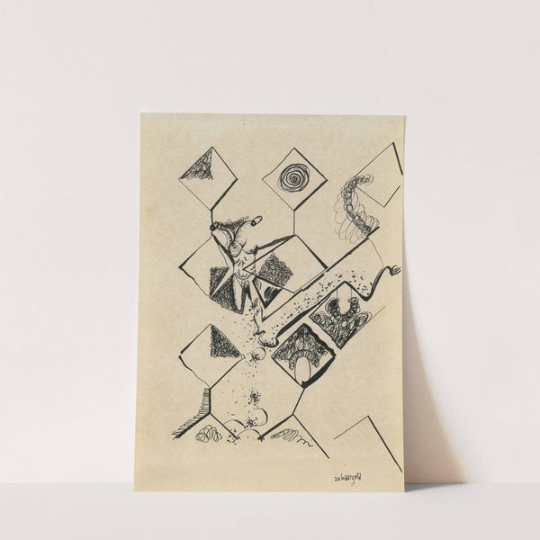 Eine Frau by Johannes Theodore Baargeld