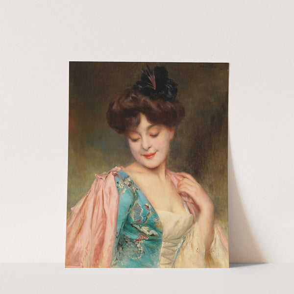 Eine kokette Dame by Alexis Vollon