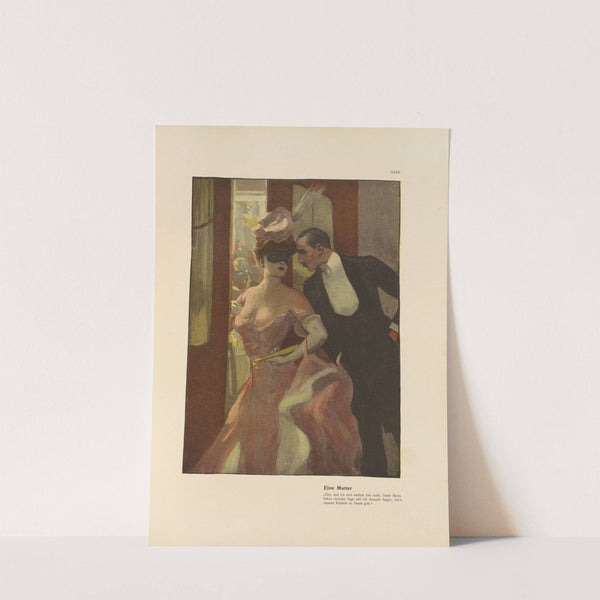 Eine Mutter (1908) by Ferdinand Freiherr von Reznicek