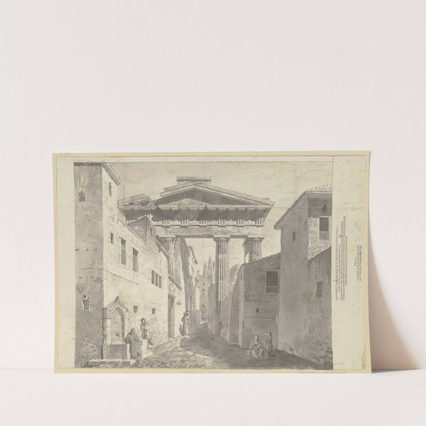 Eine Portikus dorischer Ordnung in Athen by Joseph Thürmer