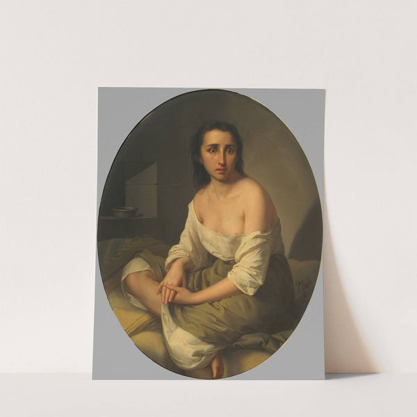 Eine Wahnsinnige by Fortunato Bello