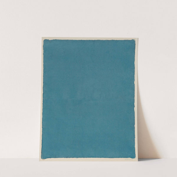 Einfarbig gestrichenes Papier (Büttenpapier mit Wasserzeichen)
