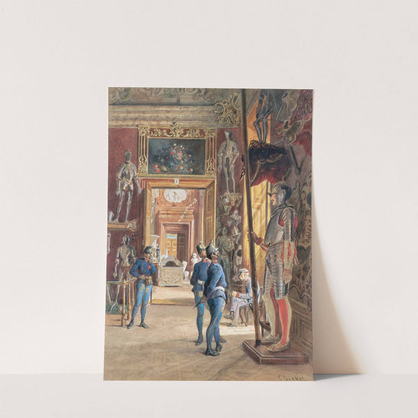 Eingang in die I. Rüstkammer by Carl Goebel the younger