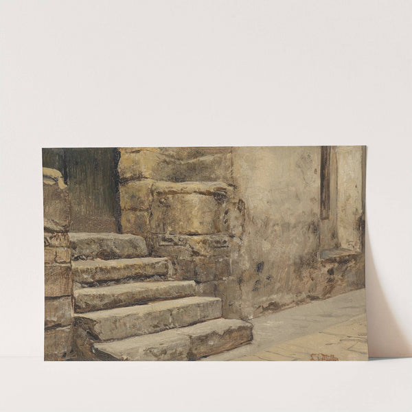 Eingang in eine Moschee by Leopold Carl Müller