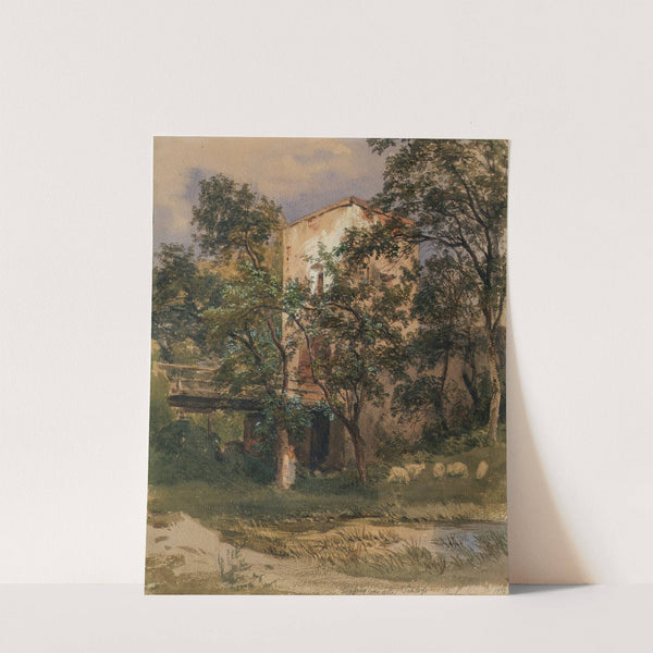 Eingang zum Schloss Seebenstein by Josef Höger