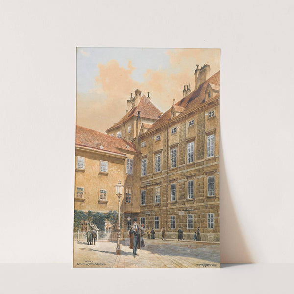 Eingang zur Schauflergasse Wien by Richard Moser