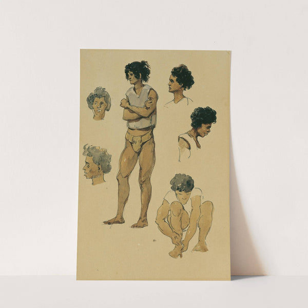 Eingeborene der Stewart Island (Stewartinsel) by Joseph Selleny