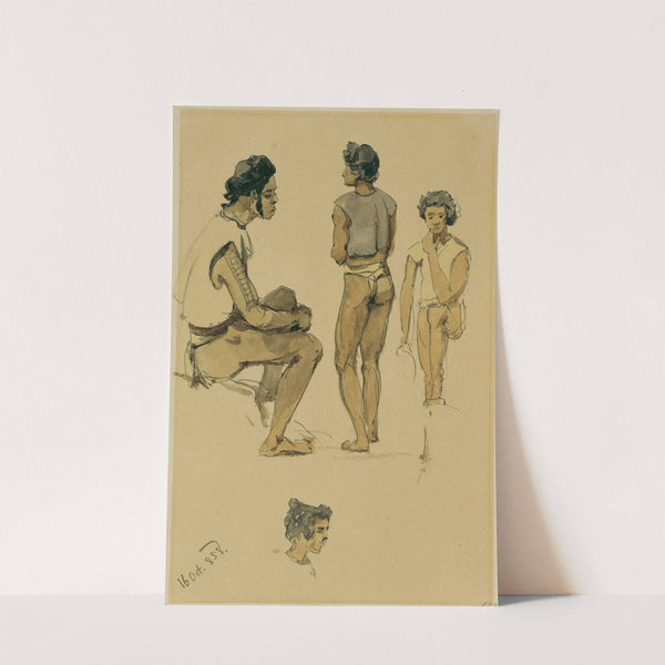 Eingeborene der Stewart Island (Stewartinsel) by Joseph Selleny