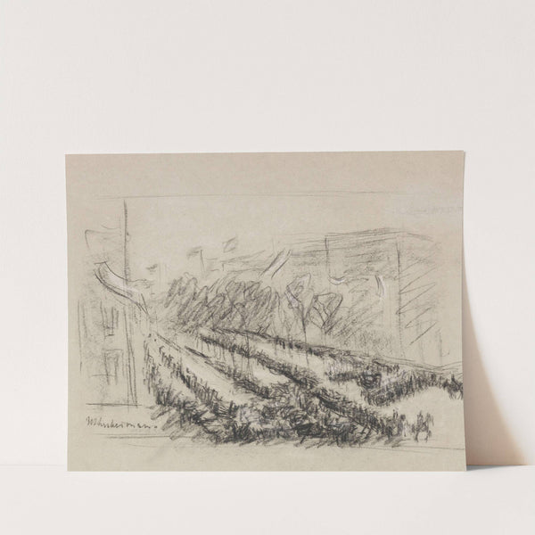 Einholung Bismarcks in Berlin (1890) by Max Liebermann