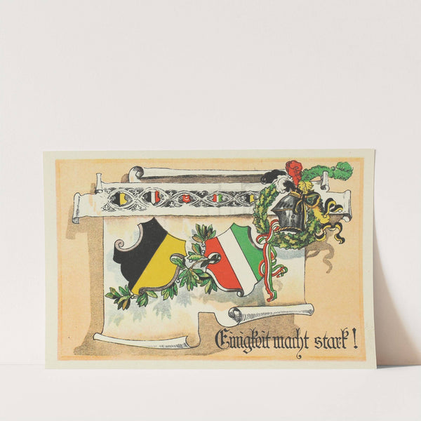 Einigkeit macht stark! (1914–1915) by Wiener Rotophot-Gesellschaft, Blüh & Co.