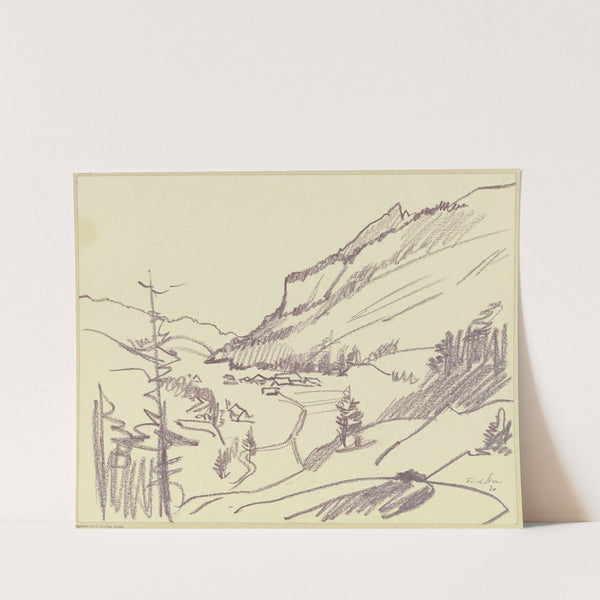 Einödbach im bayrischen Allgäu by Fried Stern