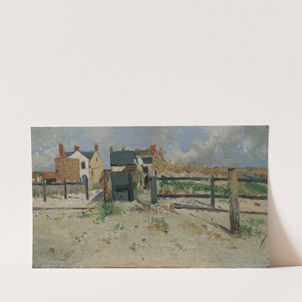 Einzelstehende Häuser Auf Jersey (1888) by Theodor Von Hörmann