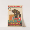 Eis-Schränke ‹Panther› sind die besten (circa 1915) by Rudolf Dürrwang