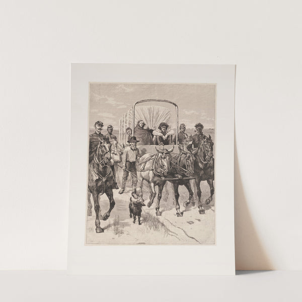 Ejecting an ‘Oklahama boomer’ (1885) by Frederic Remington