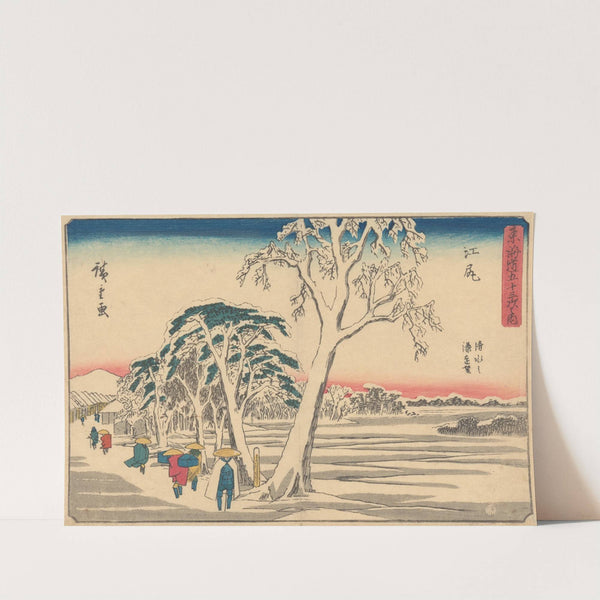 Ejiri (ca. 1841–1842) by Andō Hiroshige