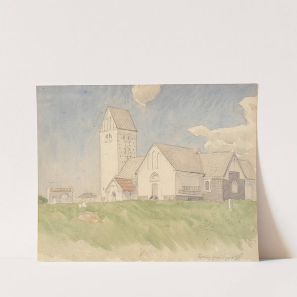 Ejsing Kirke by Joakim Skovgaard