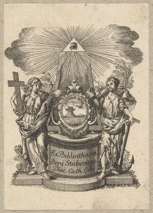 Ekslibris Beniamina Stabenau (1725-1755)