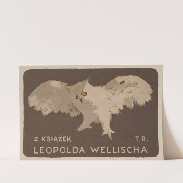 Ekslibris Leopolda Wellisza (1882–1972) (1903) by Tadeusz Rychter