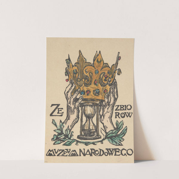 Ekslibris Muzeum Narodowego w Krakowie (1902) by Jan Bukowski
