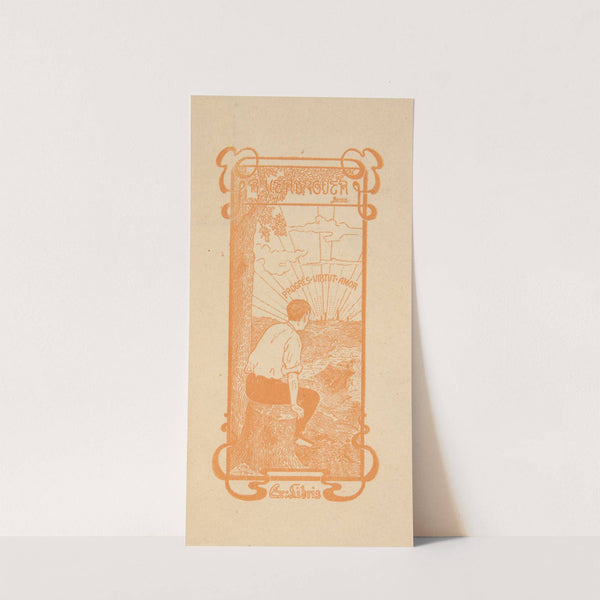 Ekslibris Verdaguer (1890-1920) by Thomas Moran