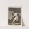 El amor y la muerte. (Love and death.) (1796-1797) by Francisco de Goya