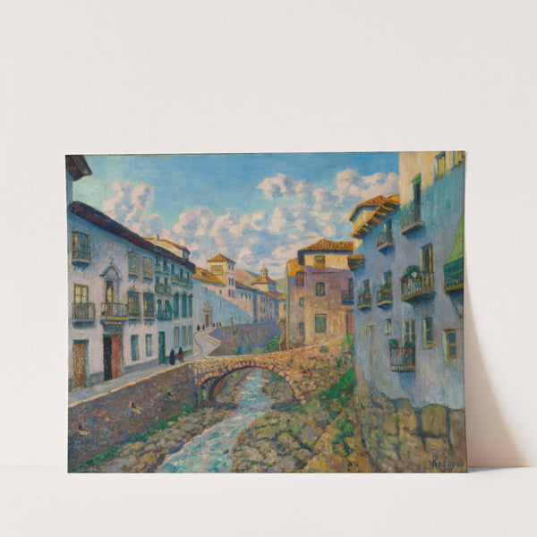 El Darro by Darío de Regoyos