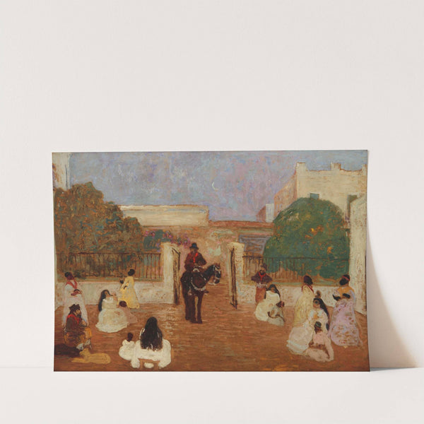 El Gaucho Candioti by Pedro Figari