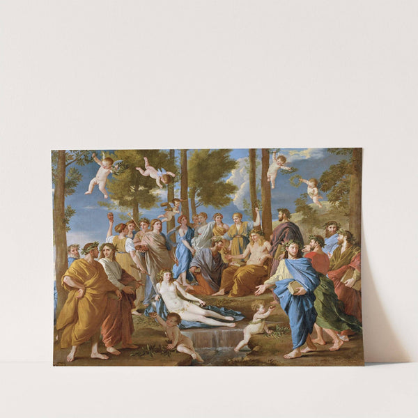 El Parnaso by Nicolas Poussin
