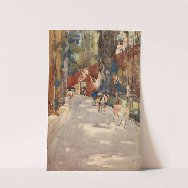 El Puerlie del Cano by Arthur Melville