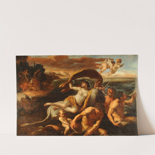 El rapto de Europa by Giovanni Lanfranco