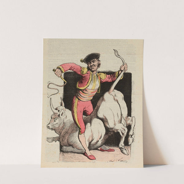 El Torreador, par Gill (1874) by André Gill