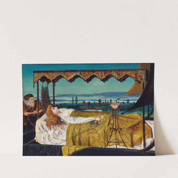 Elaine by John Atkinson Grimshaw