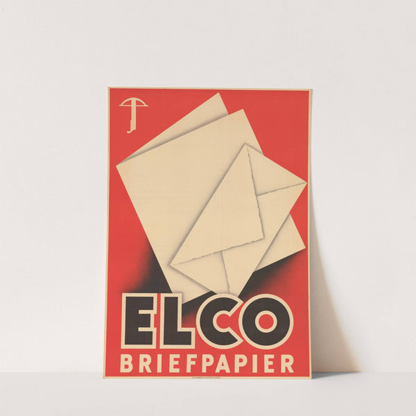 Elco – Briefpapier (1942) by Johannes Handschin