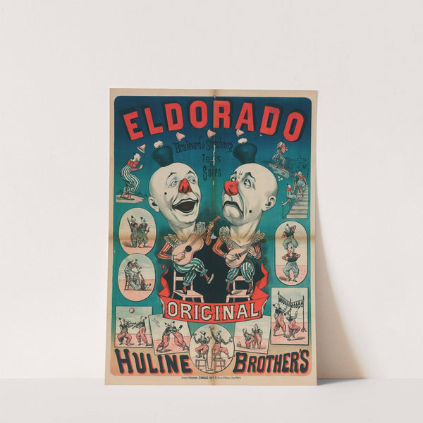 Eldorado Boulevard De Strasbourg Tous Les Soirs Original Huline Brother’s (1885) by Imp. Charles Lévy